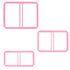 3 Guias para Libretas Post It Rosa Encuadernacion Hobbees