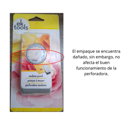 EA Slim Punch Scalloped Circle 1" / Perforadora de Círculo de Escalopa 2.5 cm Perforadoras Ek Success