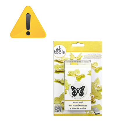 EA Butterfly Layering Punch / Perforadora 3 en 1 Mariposas