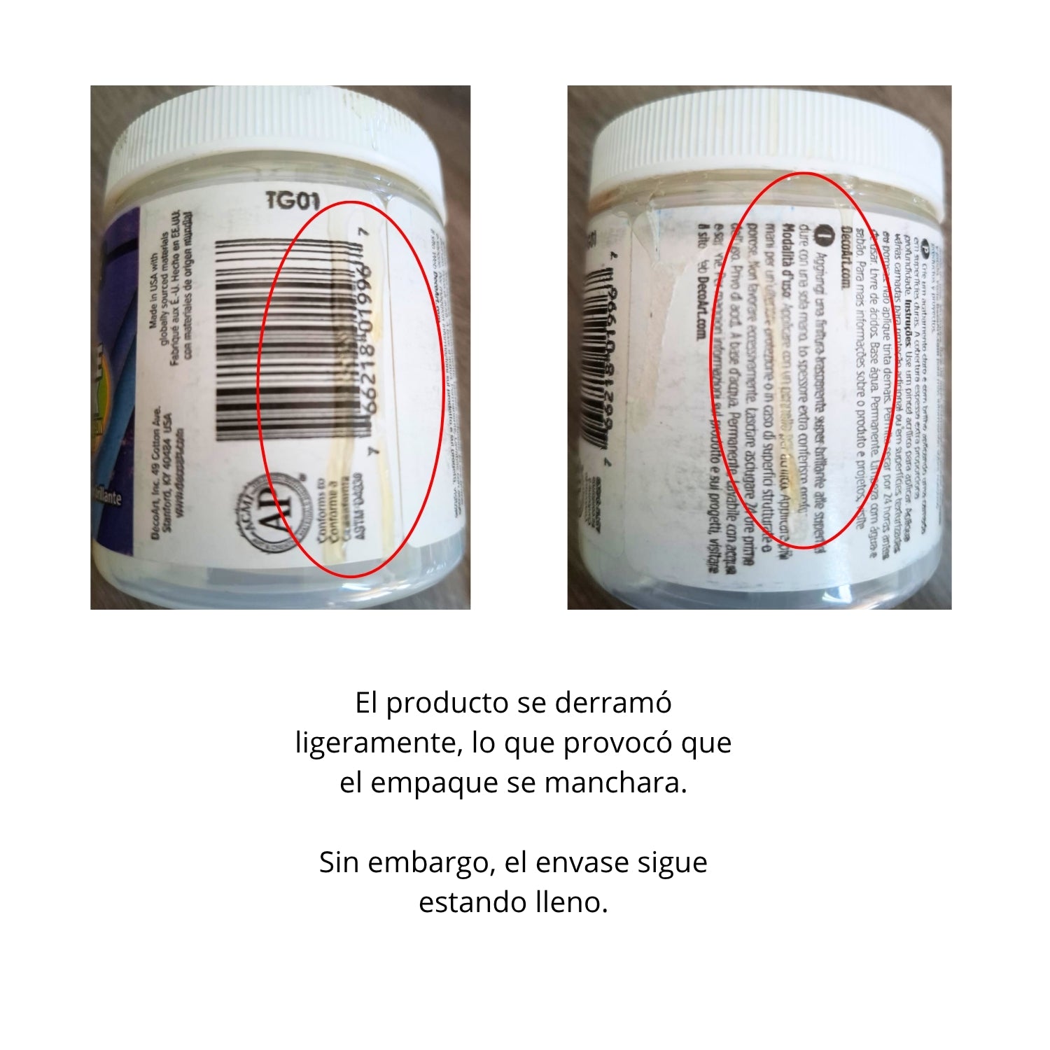 EA Triple Thick Brilliant Brush-On Gloss Glaze 236 ml / Barniz Vitrificante