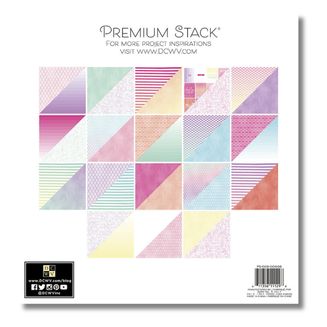 Watercolor Ombre Paper Pad / Block de Papel Papel DCWV