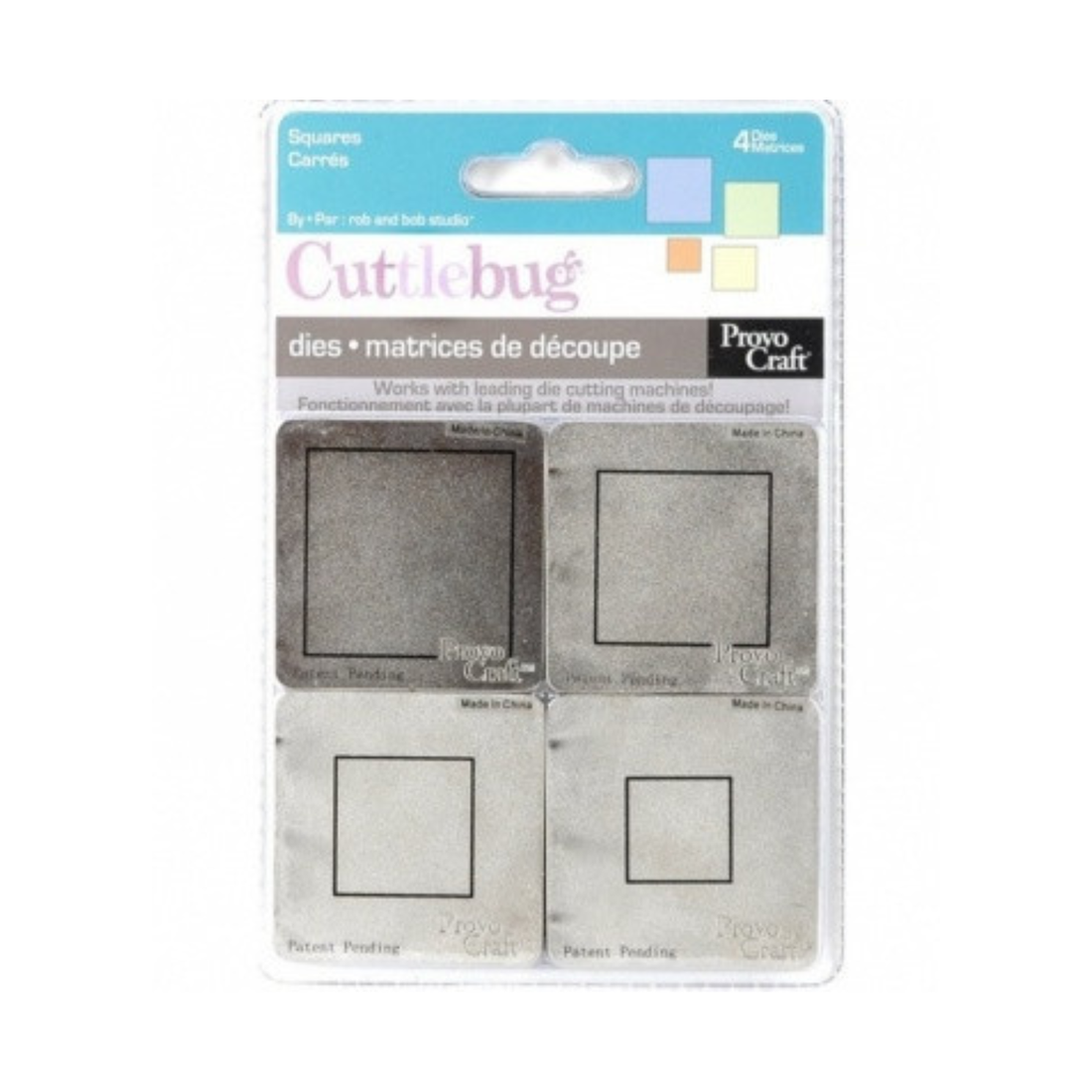 Dies Squares / Suaje de Corte de Cuadros Dados de Corte / Suajes / Troqueles Cuttlebug