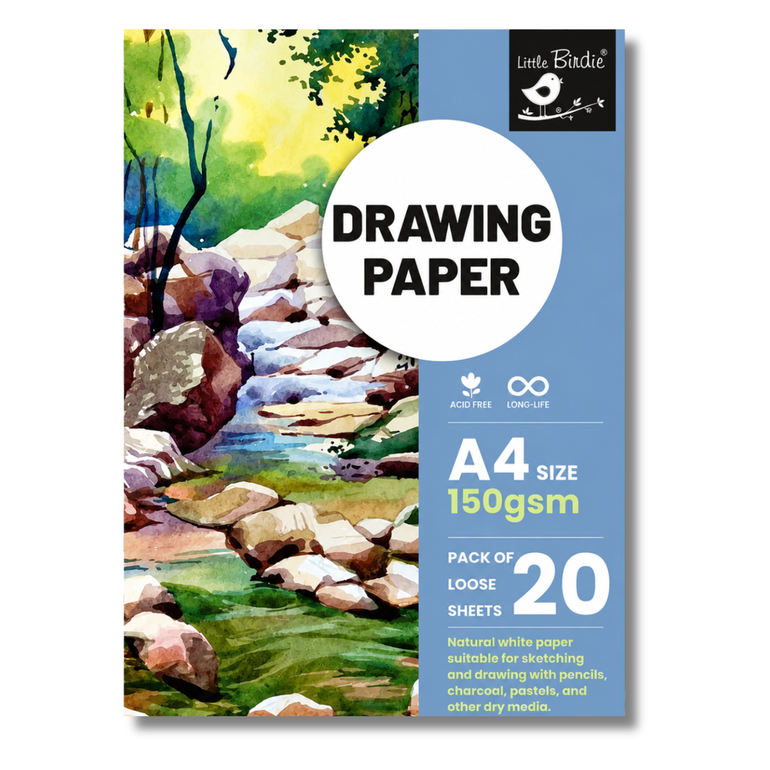 A4 Drawing Paper / Papel para Dibujo 150gsm