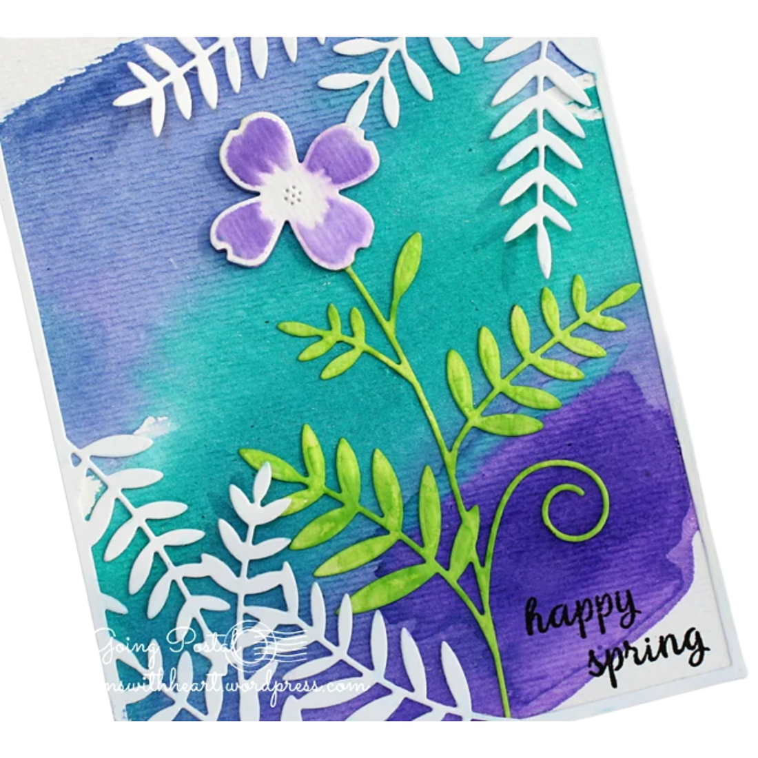Susanna Blossom Die / Suaje de Corte Flor con Hojas Dados de Corte / Suajes / Troqueles Poppy Stamps