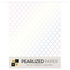 Pearlized Paper / 12 Hojas de Papel Aperlado con Textura Papel DCWV
