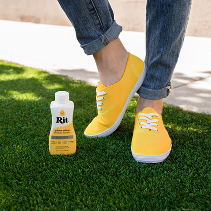 Rit Dye Liquid Golden Yellow / Líquido para Teñir Amarillo Dorado Pintura para Tela Rit