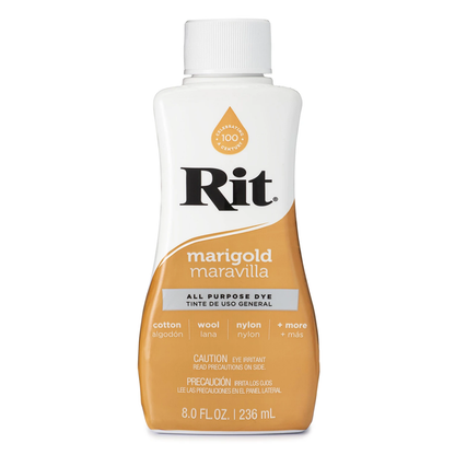 Rit Dye Liquid Marigold / Líquido para Teñir Maravilla Pintura para Tela Rit