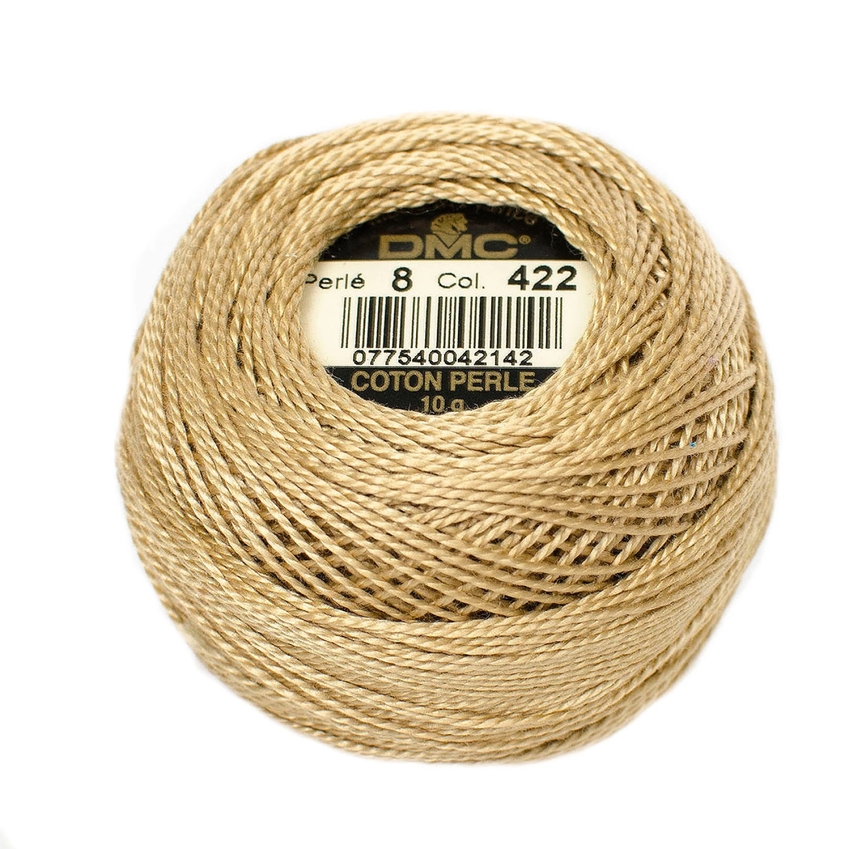 Pearl Cotton Balls No.8 Light Hazelnut Brown / Hilo Perlé No.8 Marrón Avellana Listones e Hilos DMC