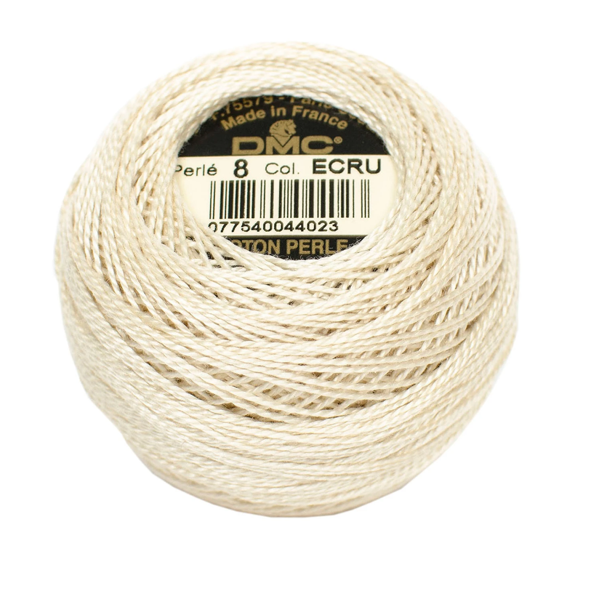 Pearl Cotton Balls No.8 Ecru / Hilo Perlé No.8 Blanco Crudo Listones e Hilos DMC