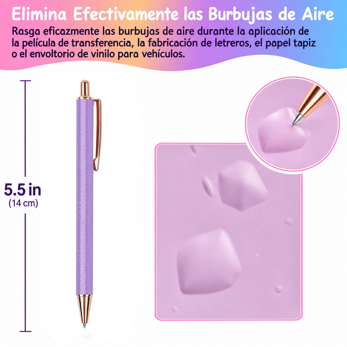 Dopamine Weeding Pen / Bolígrafo color Morado Lila