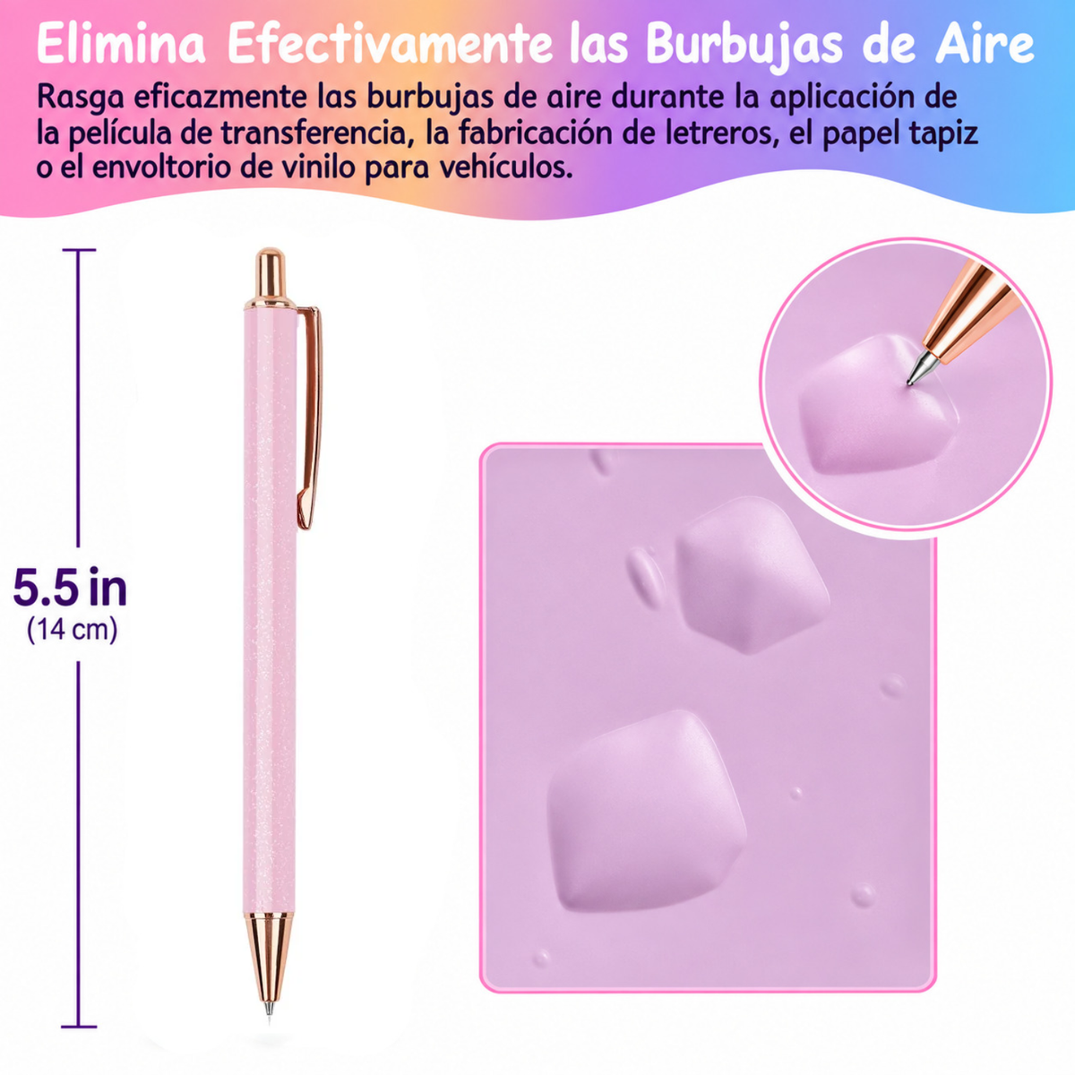 Dopamine Weeding Pen / Bolígrafo color Baby Rosa