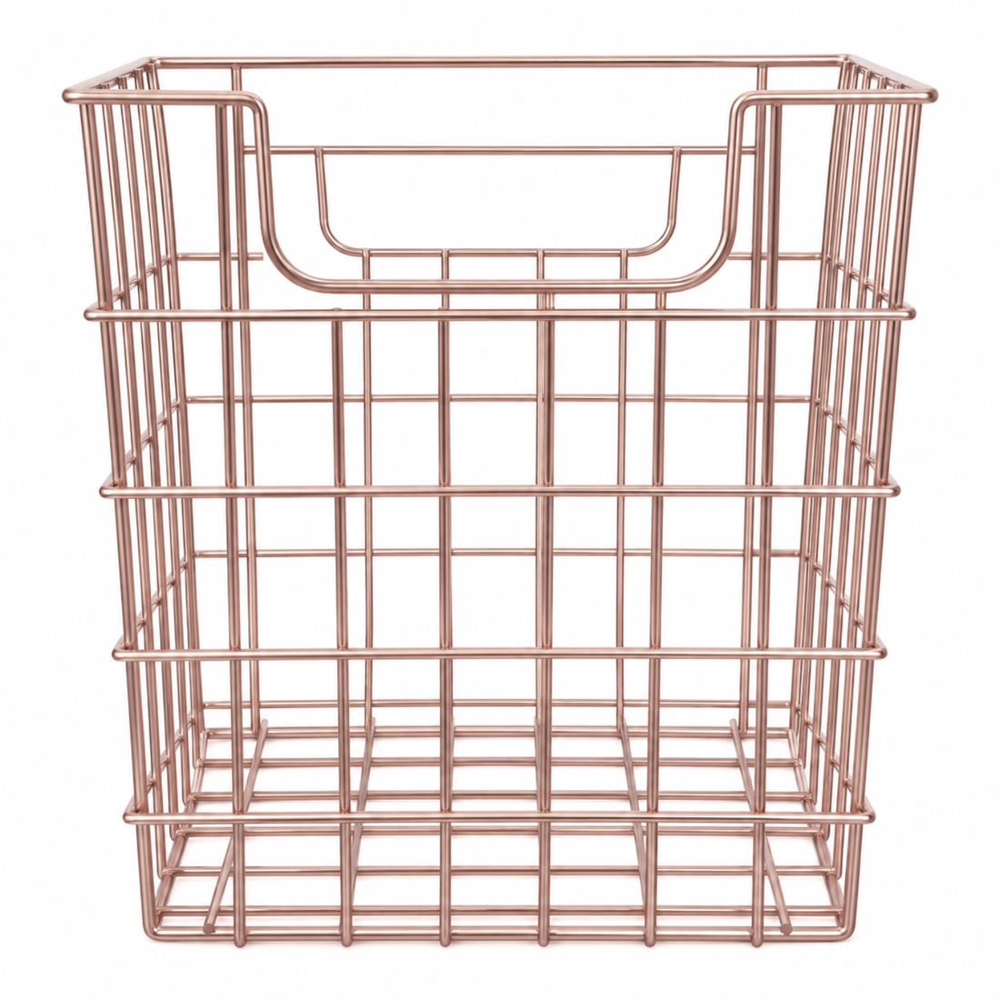 Canasta Organizadora Oro Rosa Almacenamiento y Organización Home Line