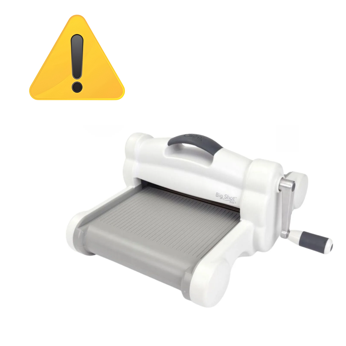 EA Big Shot PLUS White &amp; Gray Machine / Máquina de Corte y Grabado Suajadoras / Troqueladoras Sizzix