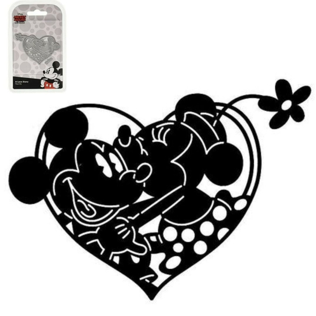 A Love Story Mickey and Minne / Suaje de Corte Historia de Amor Mickey y Minne Dados de Corte / Suajes / Troqueles Disney