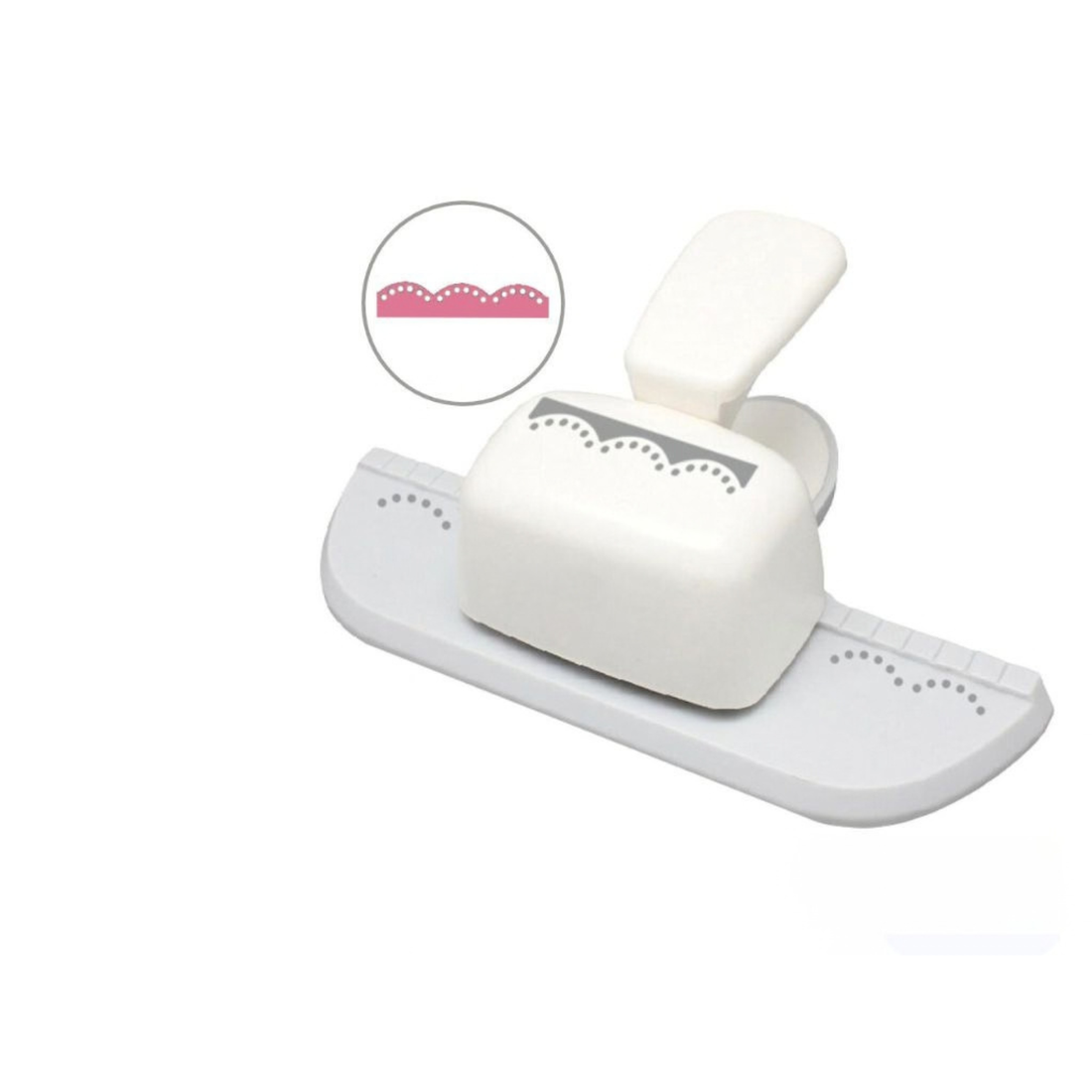 Circle Dot Border Punch / Perforadora de Orilla Onditas y Puntos Perforadoras Dress My Craft