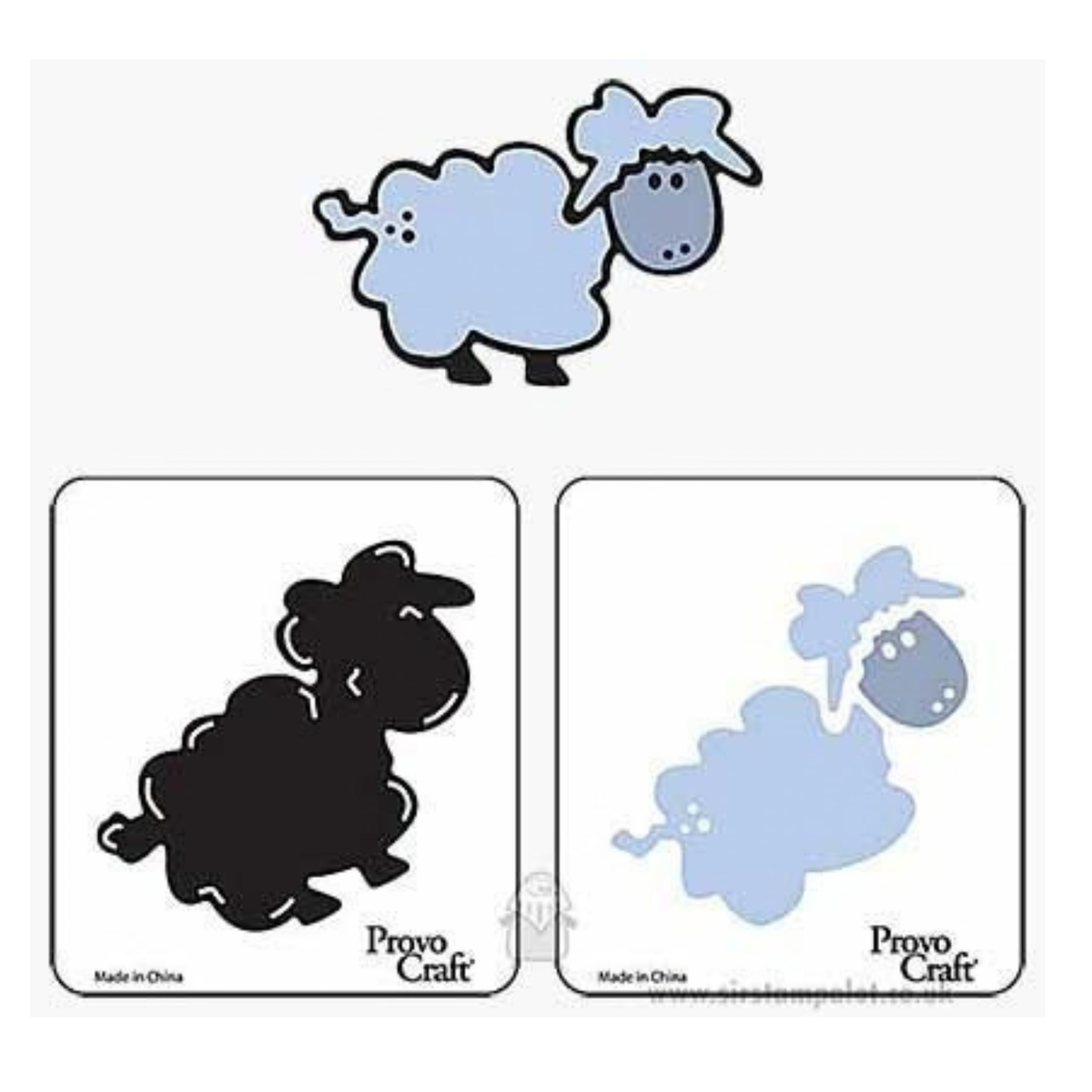 Suaje de Corte de Borrego / Sofia Lamb Dados de Corte / Suajes / Troqueles Cuttlebug