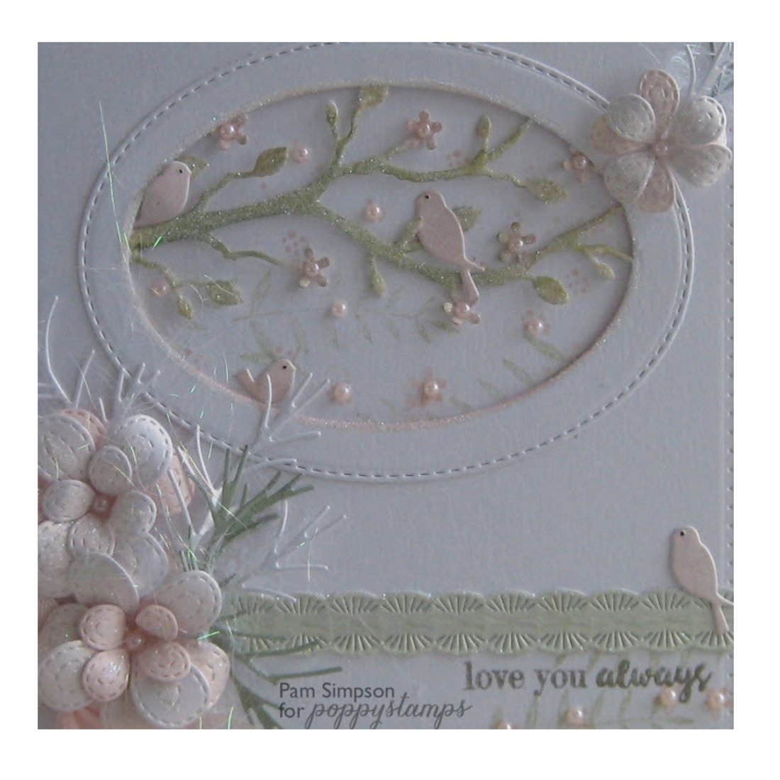 Schaefer Curve Die / Suaje de Corte Orilla Tronco Dados de Corte / Suajes / Troqueles Poppy Stamps