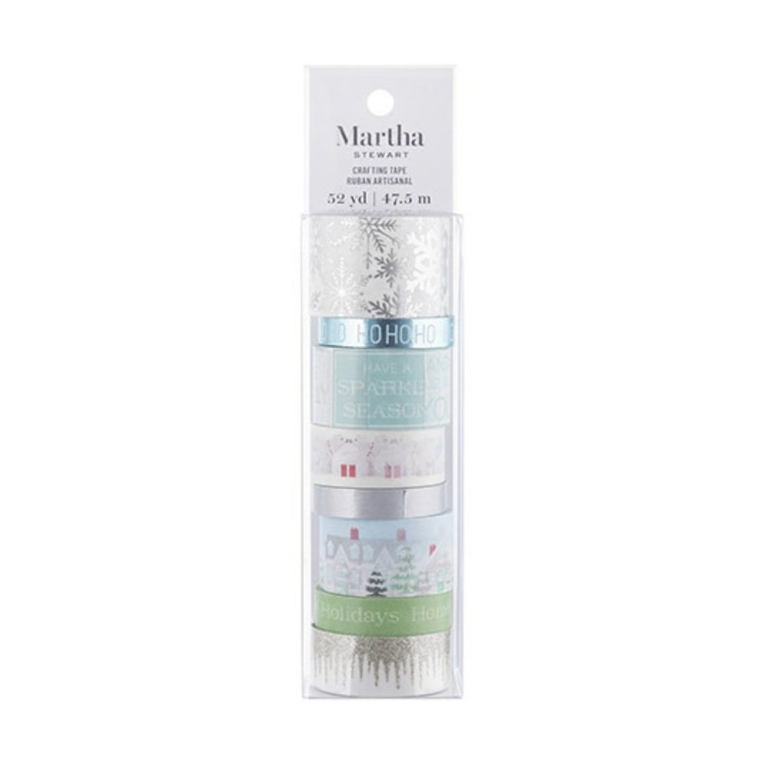 8 Christmas Washi Tape / 8 Cintas Adhesivas Washi Washi Tape Martha Stewart