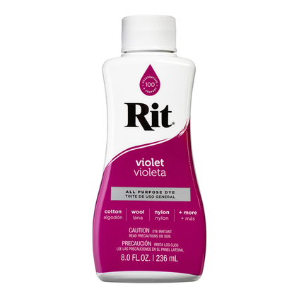 Rit Dye Liquid Violet / Líquido para Teñir Violeta