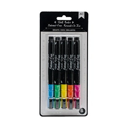 Brights Chalk Marker / Marcadores Tonos Vivos Marcadores &amp; Plumones American Crafts
