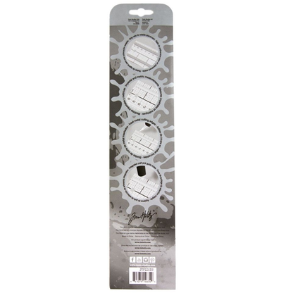 Tim Holtz Media Ruler 12" Herramientas Tonic Studios