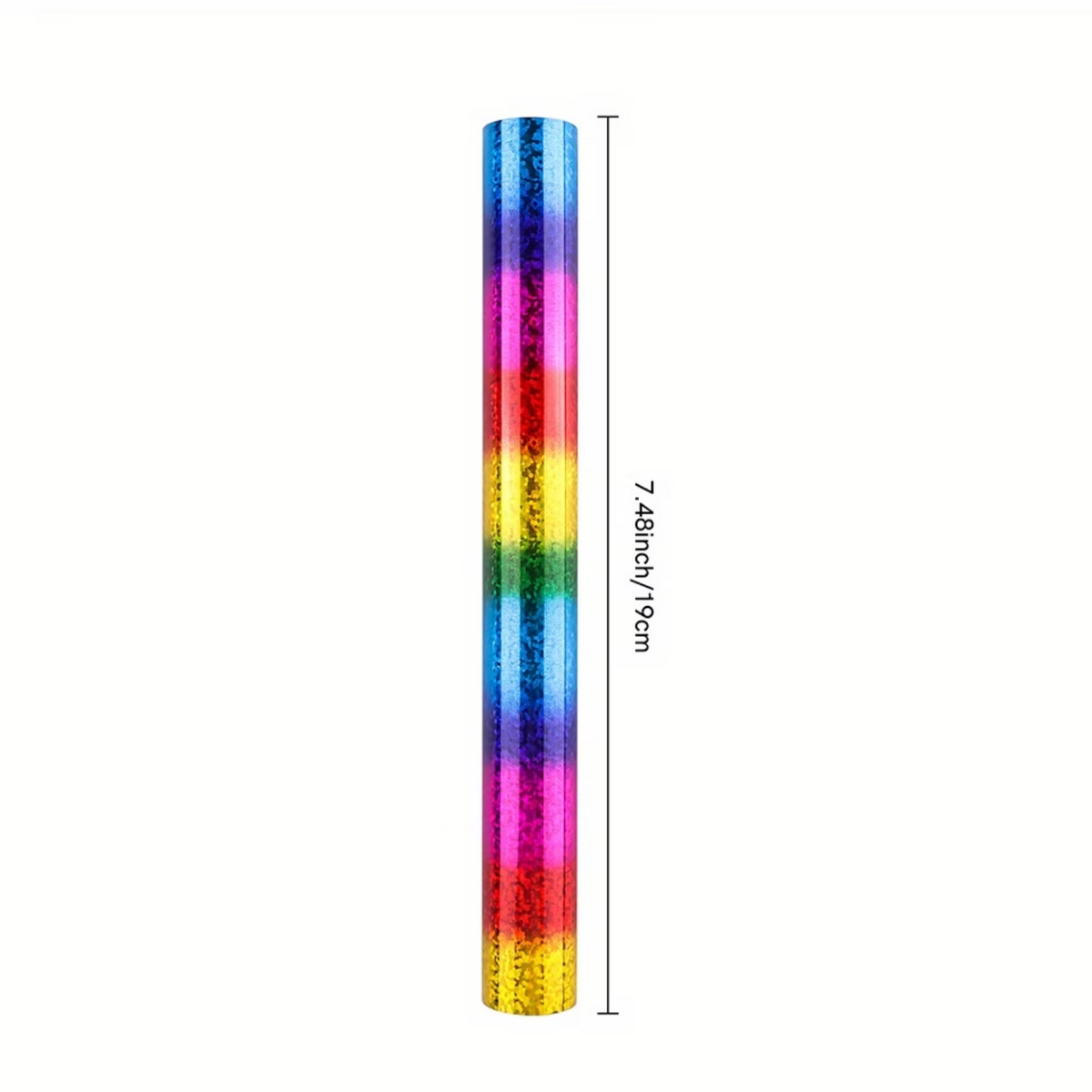Rollo de Foil para Tinta Toner Arcoiris Sparkle 19.5cm x 5m Foil Hobbees