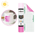 UV Light Pink Vinyl / Vinil Adhesivo Rosa Cambia de Color con la Luz Solar Viniles Teckwrap