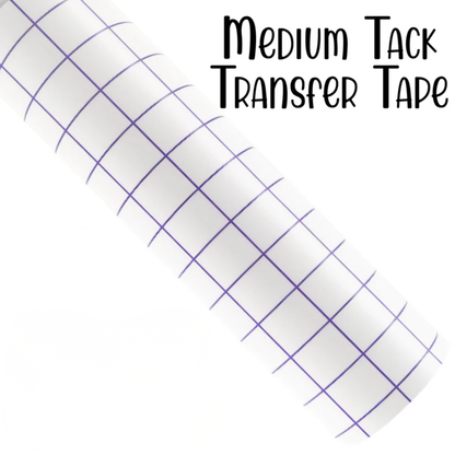 Purple Grid Medium Track Tape / Papel Transfer con Cuadrícula Mediana Viniles Teckwrap