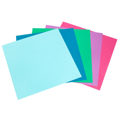 Jewel Tone Variety Cardstock 12" / Hojas de Cartulina de Colores Piedras Preciosas hojas American Crafts