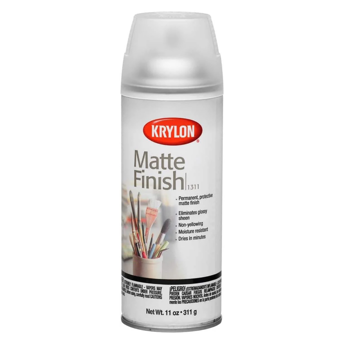 Matte Finish Spray Coating Clear / Aerosol de Recubrimiento Matte Adhesivos / Pegamentos Krylon