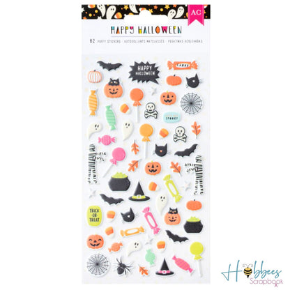 Happy Halloween Puffy Stickers / Feliz Halloween Estampas 3D Descontinuado American Crafts