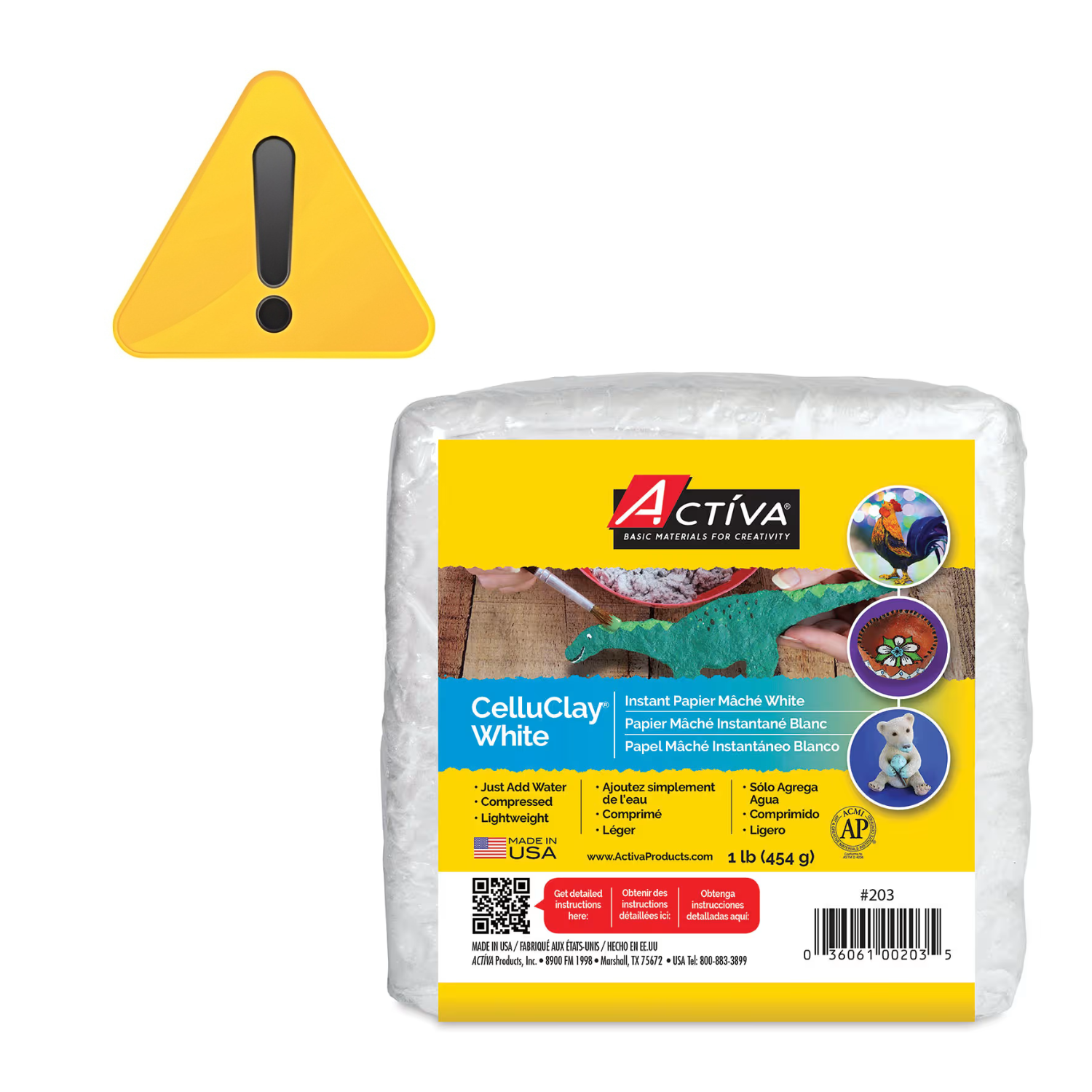 EA Cellu Clay / Papel Maché Instantáneo