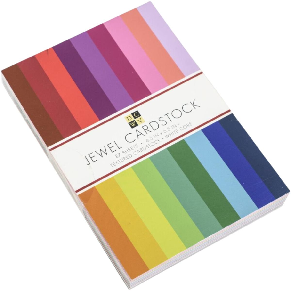 Jewel Textured Cardstock / Block de Cartulina Texturizada Descontinuado American Crafts