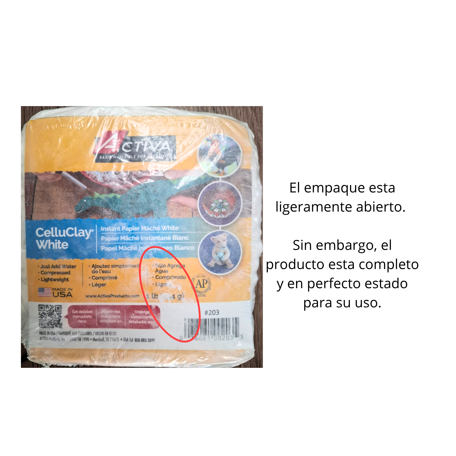 EA Cellu Clay / Papel Maché Instantáneo