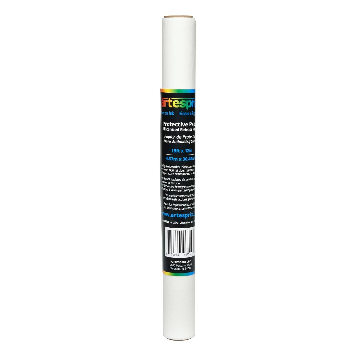 Iron-On-Ink Protective Paper / Papel Protector Termoadhesivo Acetato y Especializados Artesprix