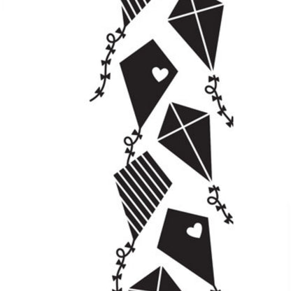 Embossing Folder Stacked Kites / Folder de Grabado Papalotes Folders de Grabado Darice