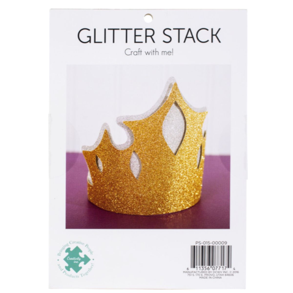 Glitter Cardstock Stack / Cartulina Glitter 6"