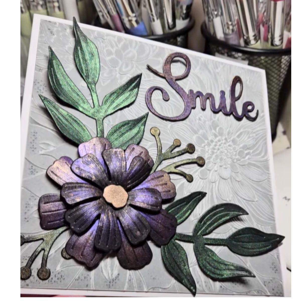 10 Metallic Pigment Ink Pad Pack / Paquete de 10 Tintas Metàlicas para Sellos Tinta para Sellos Lisa Horton Crafts