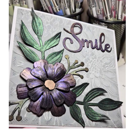 10 Metallic Pigment Ink Pad Pack / Paquete de 10 Tintas Metàlicas para Sellos Tinta para Sellos Lisa Horton Crafts