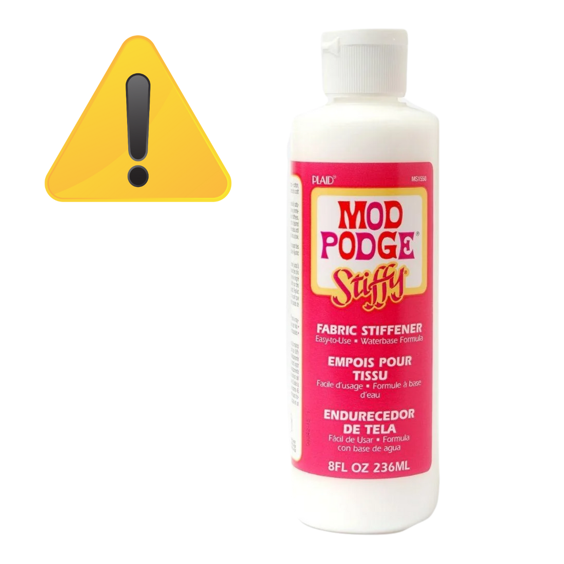 EA Mod Podge Stiffy Fabric Stiffener / Endurecedor de Telas