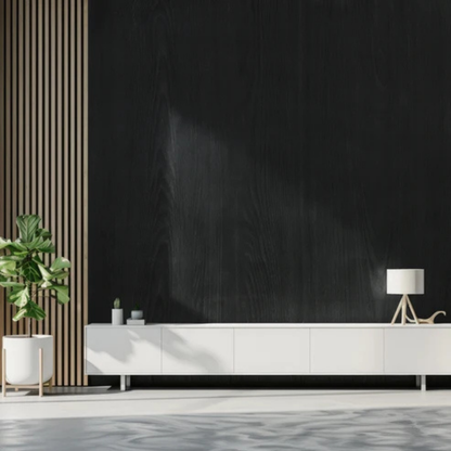 Interior Film Smoked Black Oak / Roble Negro Ahumado Viniles Teckwrap