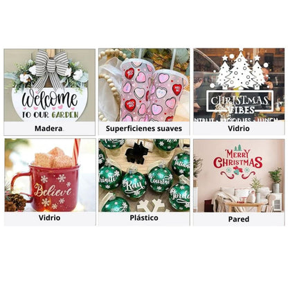 Transfer Tape Sheets Pack / Paquete de Hojas Papel Transfer Para Vinil Viniles Teckwrap