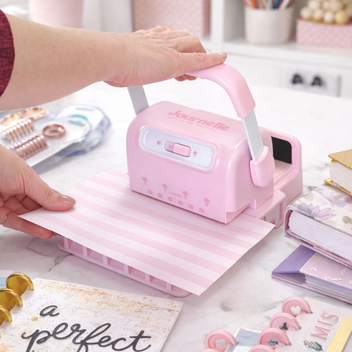 Journelle Duo Bind Machine / Encuadernadora 2 en 1 Encuadernacion Angie Guerra &amp; Hobbees