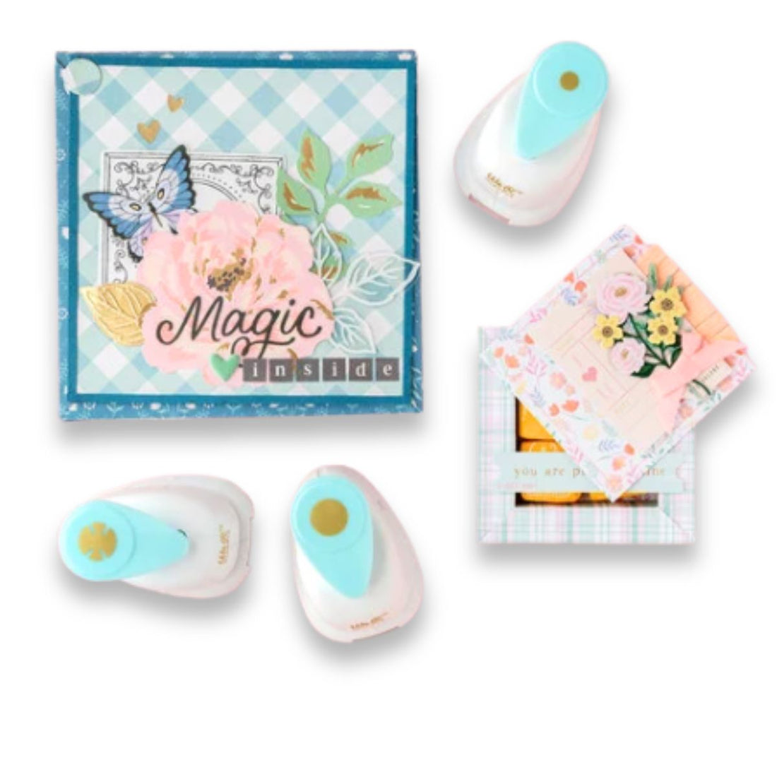 Hinge Punch Set / Perforadoras de Muescas Y Círculos Perforadoras We R Makers