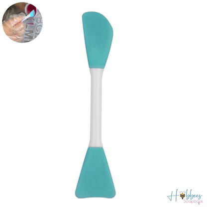 Espátula de Silicón de 2 Puntas Color Aleatorio Resina Epóxica y Accesorios Hobbees