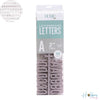 Letter Pack Letterboard-Gray  / Letras Mayusculas Color Gris  Para Tablero 2&quot;