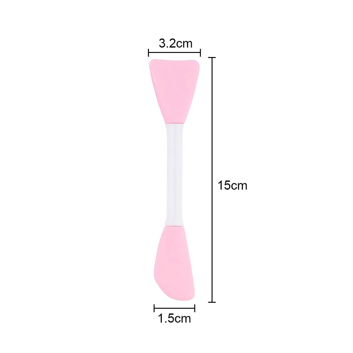 Espátula de Silicón con Dos Puntas Resina Epóxica y Accesorios Hobbees