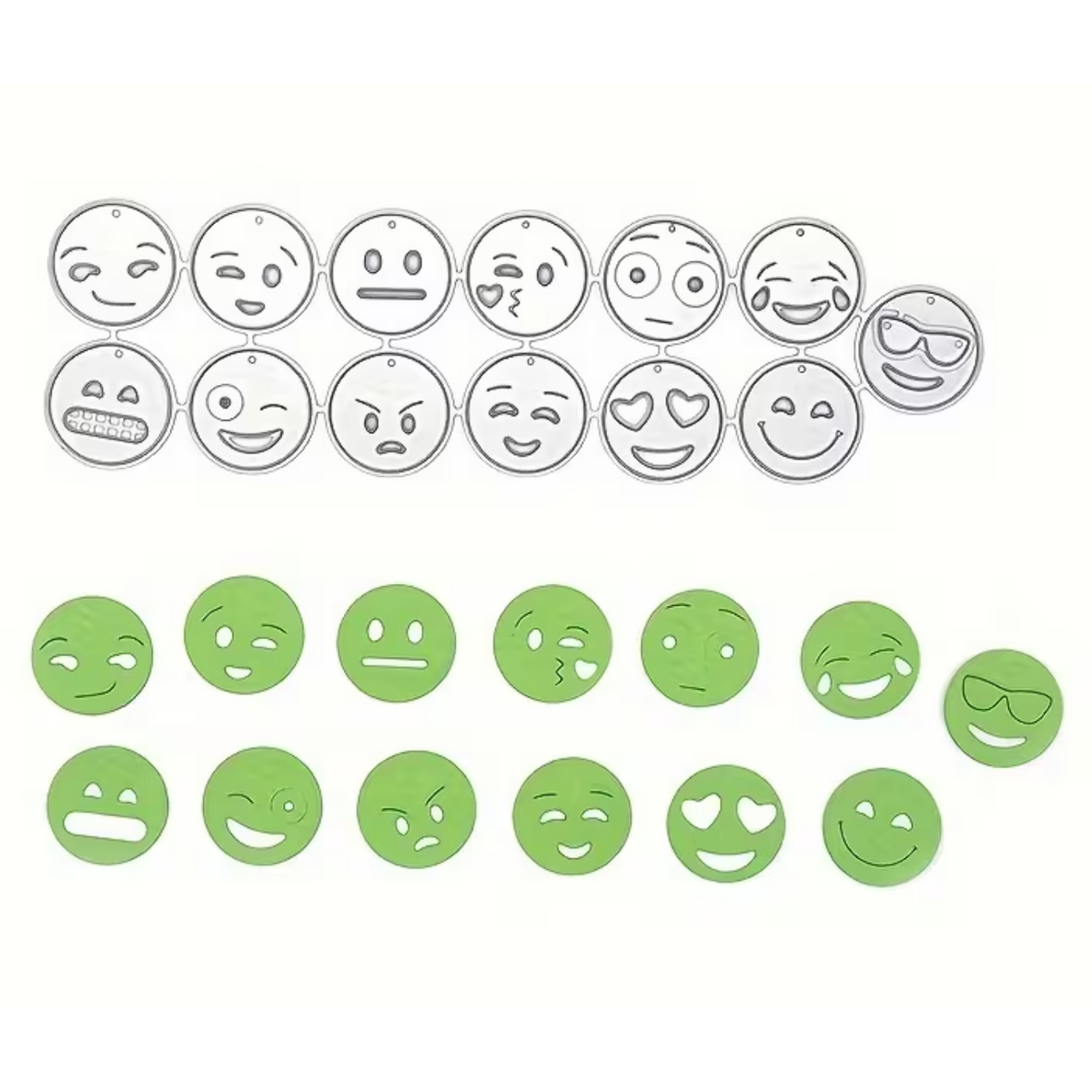 Suaje de Emoji Dados de Corte / Suajes / Troqueles Hobbees