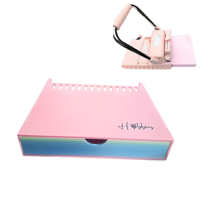 Base con Cajón y Guia para Alinear y Cerrar Arillos con The Cinch Color Arcoíris