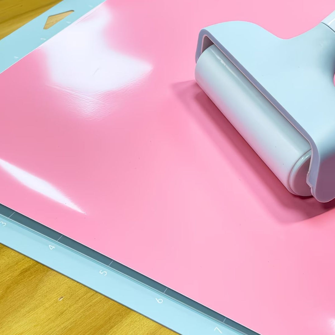 Soft Rubber Brayer / Rodillo Suave de Goma Azul Herramientas Hobbees